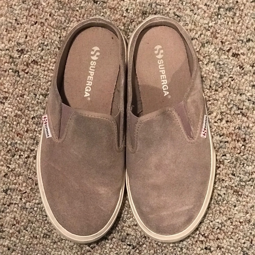 Superga tan sneaker size 36